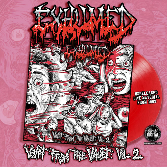 Exhumed - "Vomit From The Vault : Vol. 2" LP