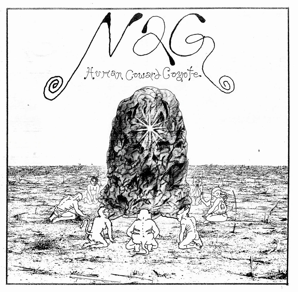 Nag - "Human Coward Coyote" LP (White)