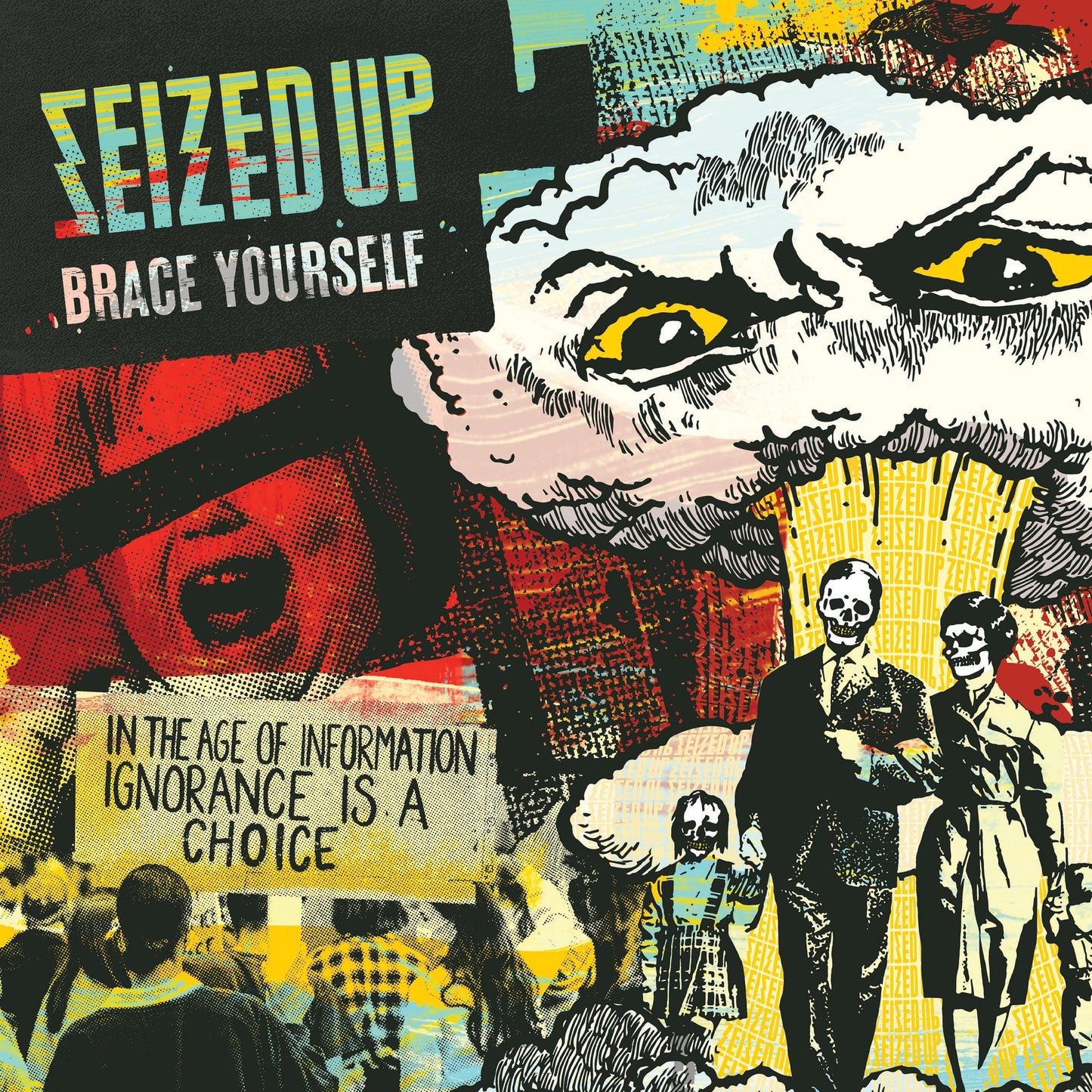 Seized Up - "Brace Yourself" LP (coloured vinyl)