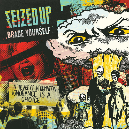 Seized Up - "Brace Yourself" LP (coloured vinyl)