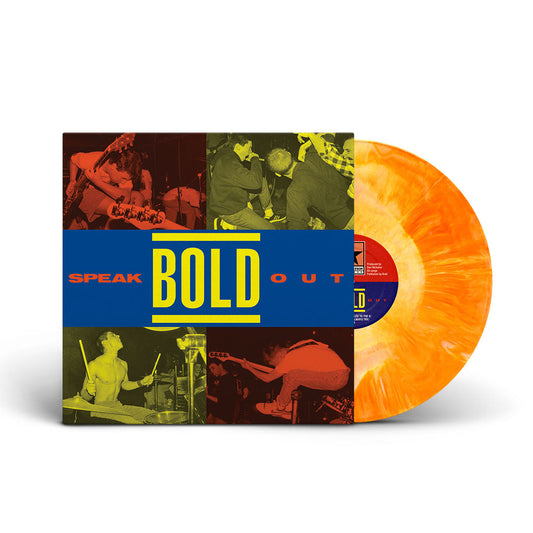 Bold "Speak Out" LP (Orange And White Marble)