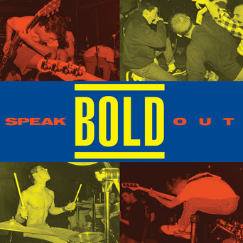 Bold "Speak Out" LP (Opaque Blue)