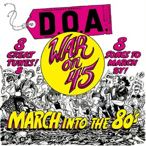 D.O.A. - "War On 45" 12-inch (red w/ 7 bonus tracks)