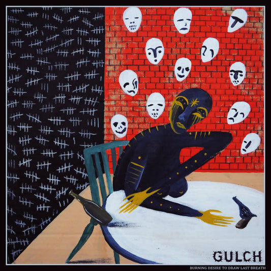 GULCH - "Burning Desire To Draw Last Breath" LP (Gold/Black Galaxy)