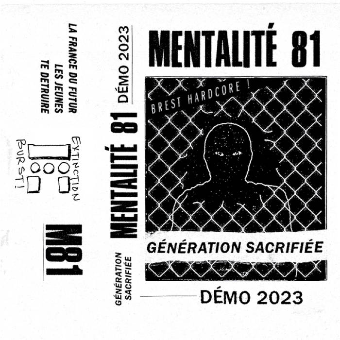 Mentalite 81 - "Generation Sacrifiee" Cassette Tape