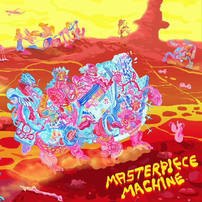 Masterpiece Machine - "Masterpiece Machine" 12-Inch (Blue/Pink Marble)