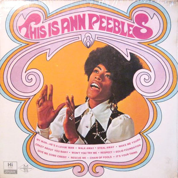 Ann Peebles - "This Is Ann Peebles" LP