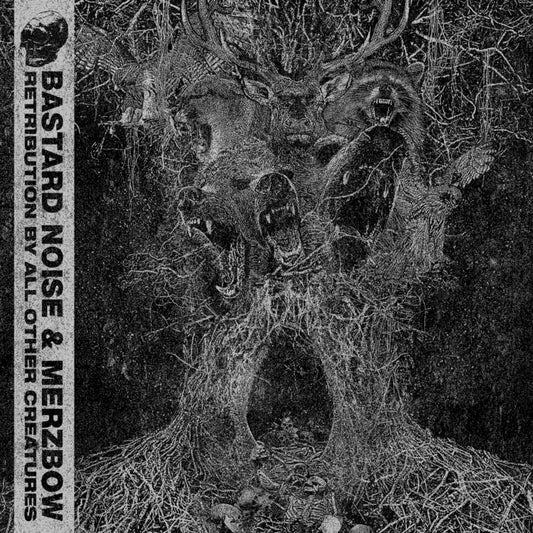 Bastard Noise & Merzbow - "Retribution By All Other Creatures" 2xLP (silver)