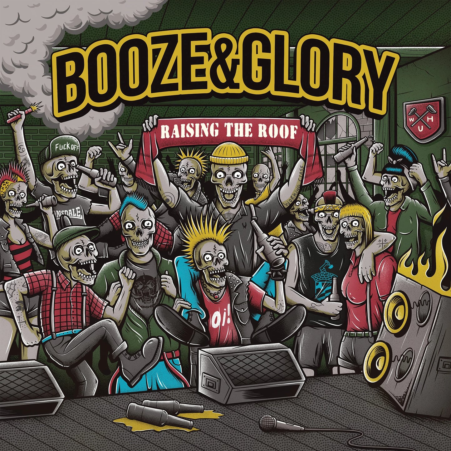 Booze & Glory - "Raising The Roof" LP