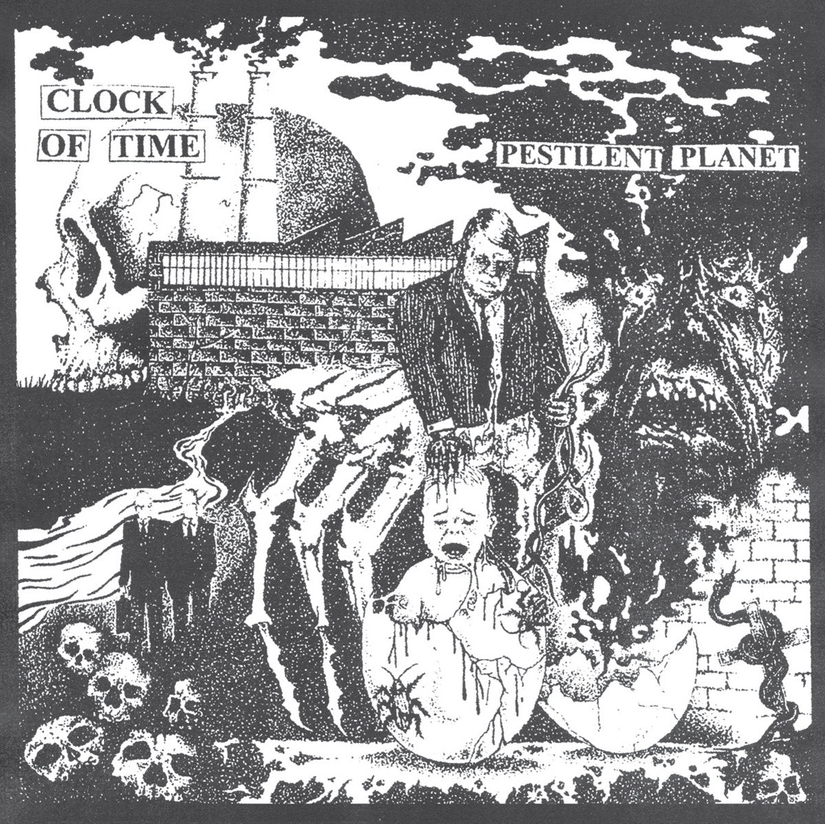 Clock Of Time - "Pestilent Planet" LP