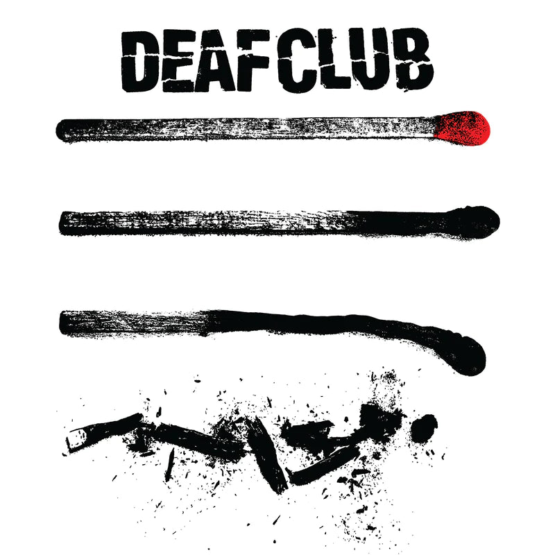 Deaf Club - "Productive Disruption" LP (clear w/ black smoke)