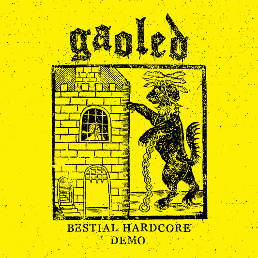 Gaoled - "Bestial Hardcore demo" cassette