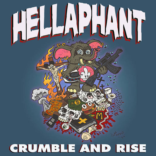 Hellaphant - "Crumble And Rise" LP