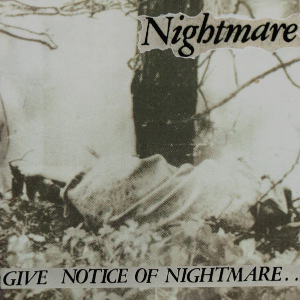 Nightmare - "Give Notice Of Nightmare.." LP