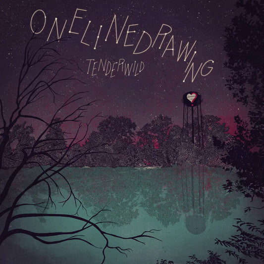 Onelinedrawing - "Tenderwild" LP (Purple / Sea Blue w/ Splatter)