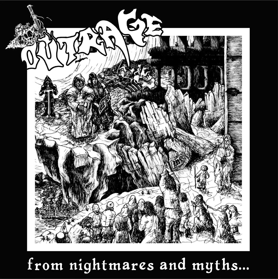 Outrage - "From Nightmares And Myths... METAL" LP