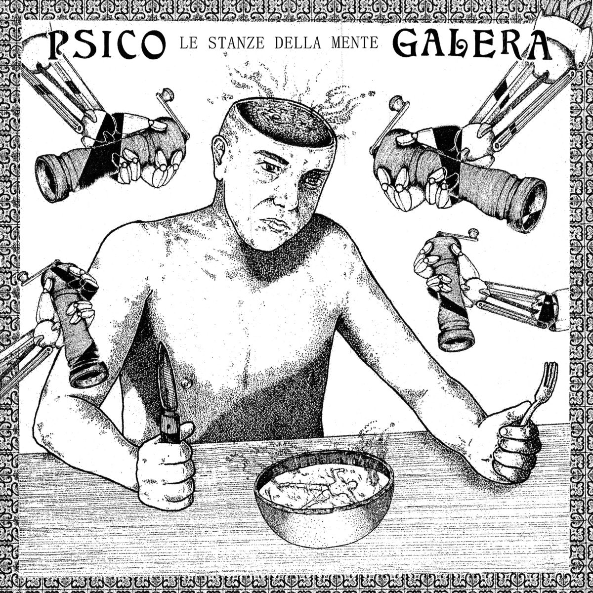 Psico Galera - "Le Stanze Della Mente" 12-Inch