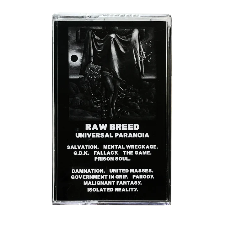 Raw Breed - "Universal Paranoia" cassette