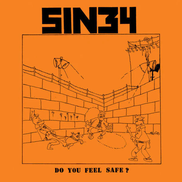 Sin 34 - "Do You Feel Safe" LP