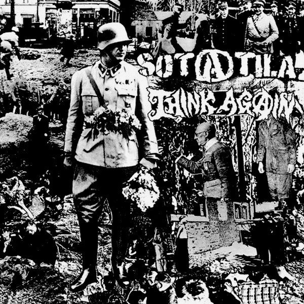 Sotatila/Think Again - "Black Rainbow -Split EP" 7-Inch