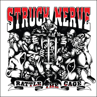 Struck Nerve - "Rattle The Cage" LP (Clear Vinyl)